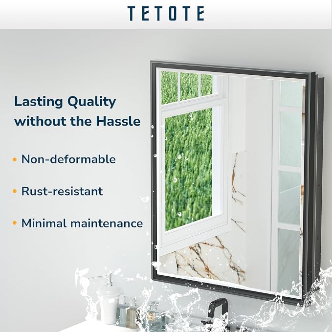TETOTE 48x30 Inch Medicine Cabinet - Image 7