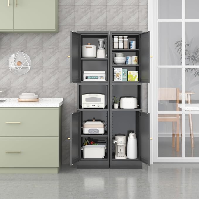Tall Narrow Storage Cabinet - Image 2
