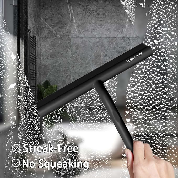 All-Purpose Shower Squeegee for Glass Doors, Shower Door Squeegee - Image 4