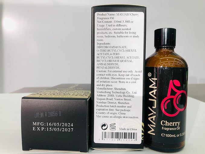 MAYJAM 100ML/3.38FL.OZ Cherry Fragrance Oils - Image 9