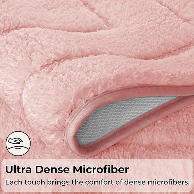 GRANNY SAYS Bathroom Rugs Sets 3 Piece, Soft Absorbent Microfiber Bath Mats - Image 9