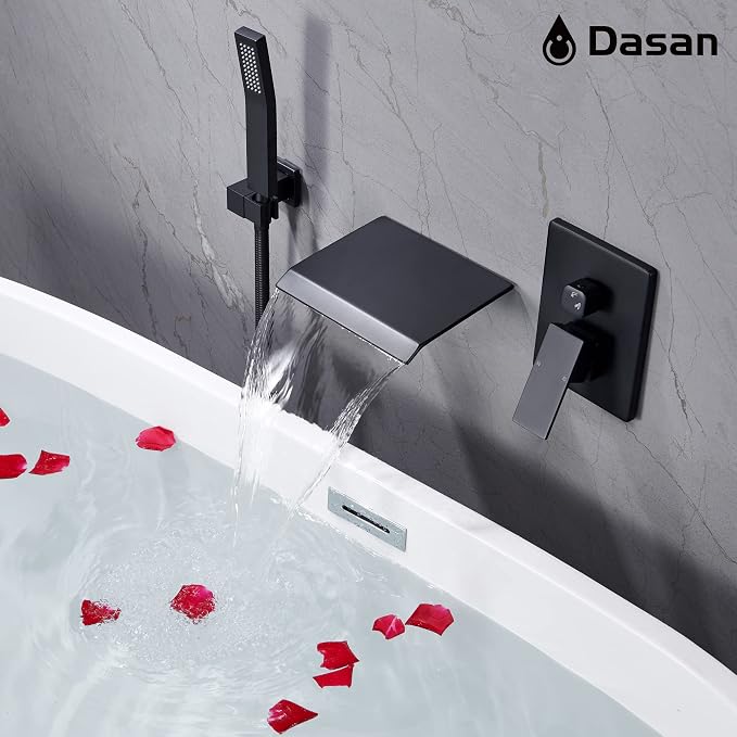 Upgraded Wall Mount Tub Filler Faucet - Image 4