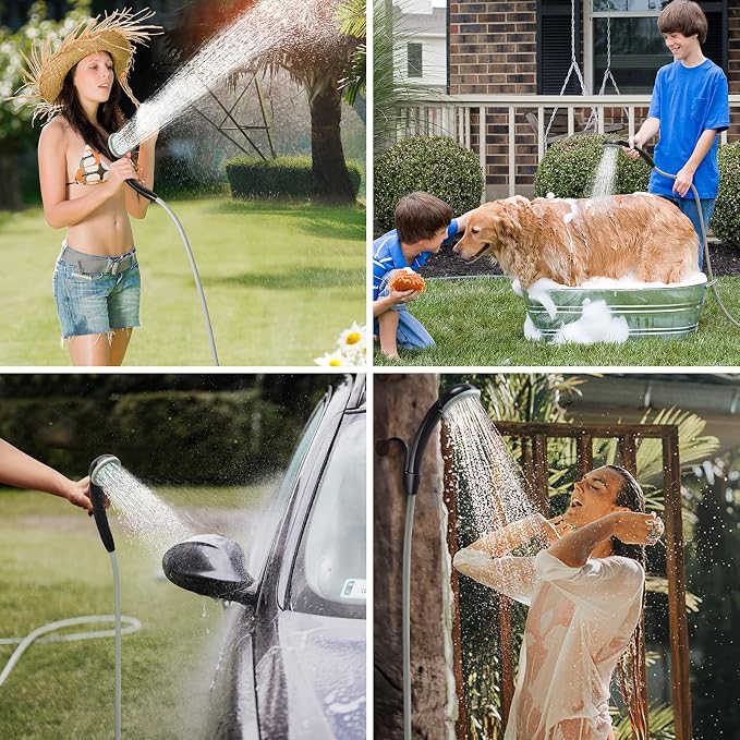 KEDSUM Portable Shower, Portable Camp Shower Pump - Image 6
