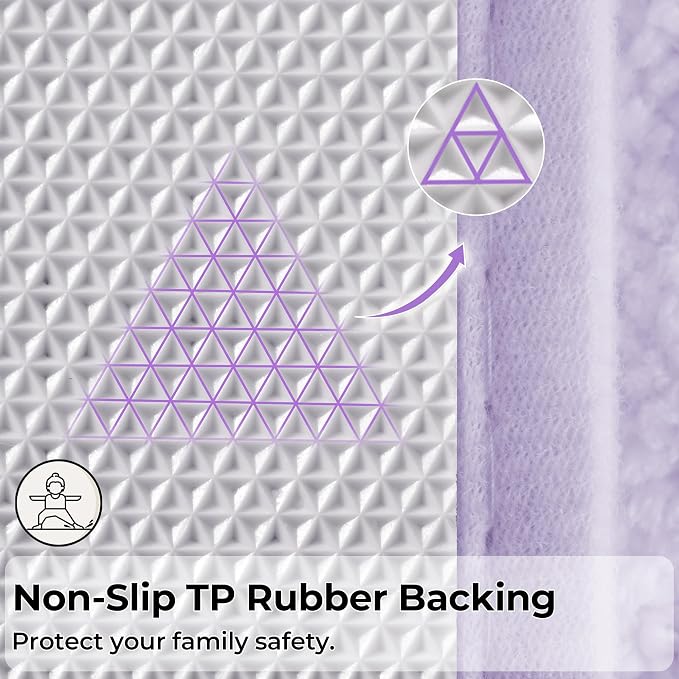 GRANNY SAYS Bathroom Rugs Sets 2 Piece, Soft Bath Mats - Image 4