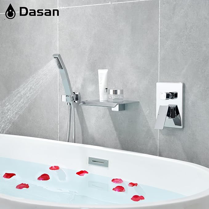 Upgraded Wall Mount Tub Filler Faucet - Image 6