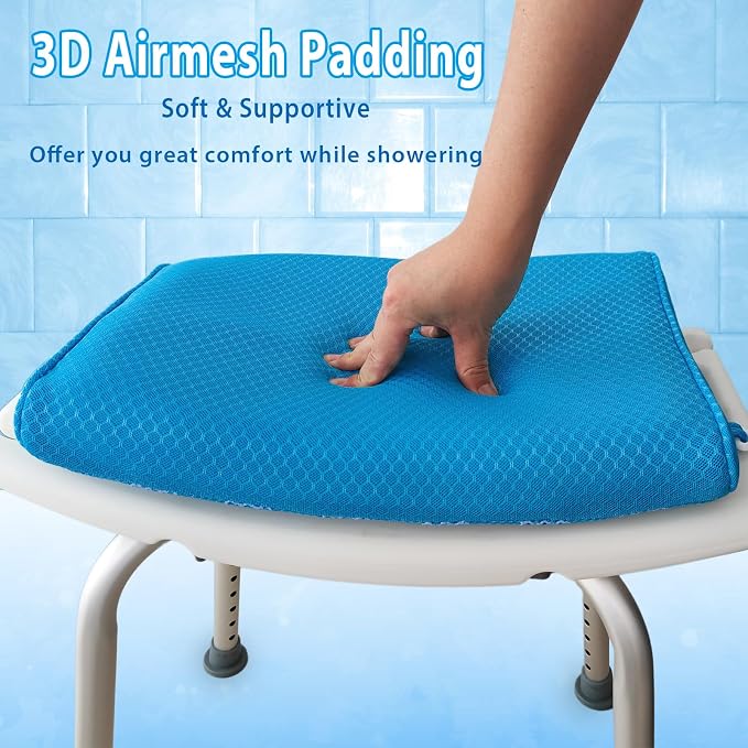 Shower Seat Cushion for Shower Chairs, Transfer Benches in Bathtub, Cushion for - Image 2