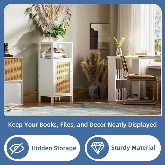 HITNET Bamboo Cabinet, Bathroom Storage Cabinet - Image 6