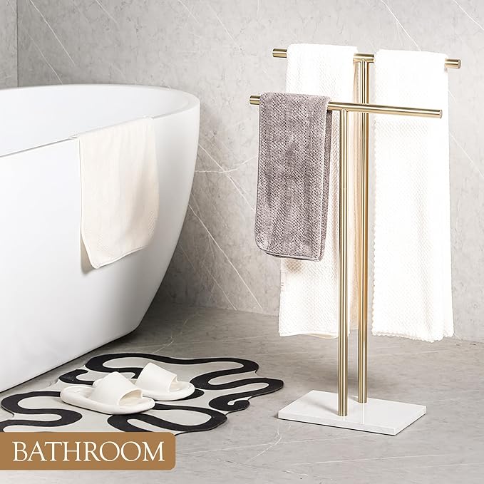 Free Standing Towel Rack for Bathroom - Image 8