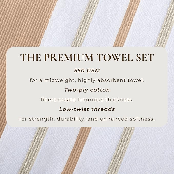 Great Bay Home Decorative Hand Towel Set - Image 4