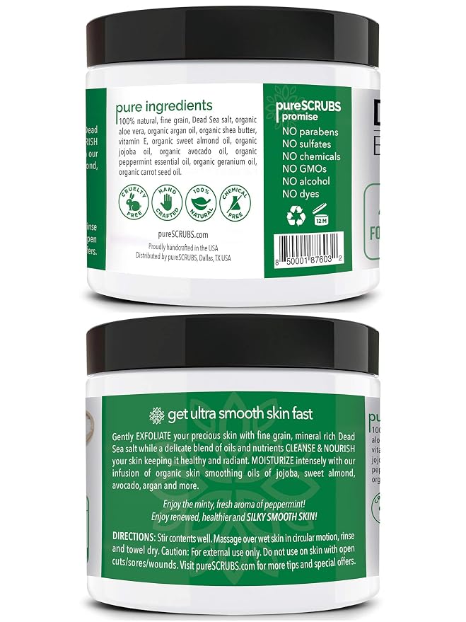 pureSCRUBS Premium Sea Salt Body Scrub Set - Image 2