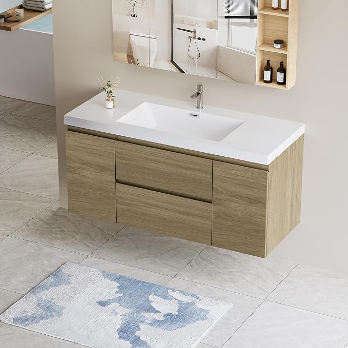 48" Floating Bathroom Vanity by Unknown