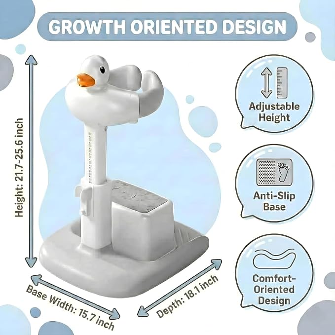 Baby Bath Stand with Built-in Seat - Image 2