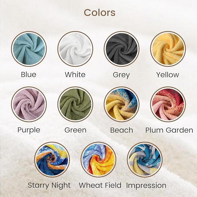 SEMAXE 4-Pack Luxury Bath Towels - Image 7