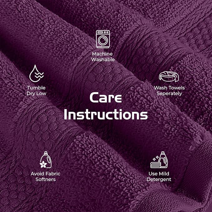 RIVERSIDE 12 Pack Premium 100% Cotton Face Washcloths, 600 GSM, 12 x 12 Inches - Image 6