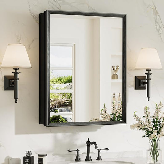 TokeShimi 20 x 26 Mirror Medicine Cabinet by RefinedBathroomAccessories