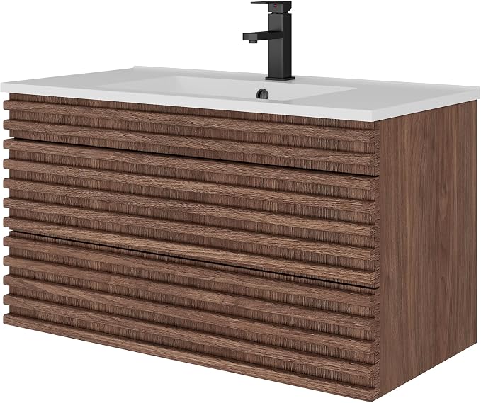 LUCKWIND 36" Floating Bathroom Vanity - Image 7