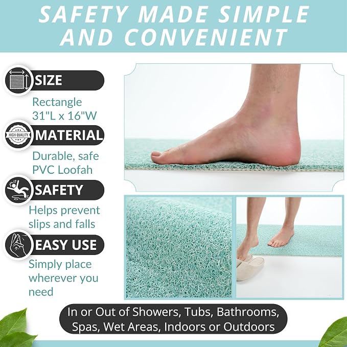 Non Slip Bathtub Mat Shower Mat - Image 2