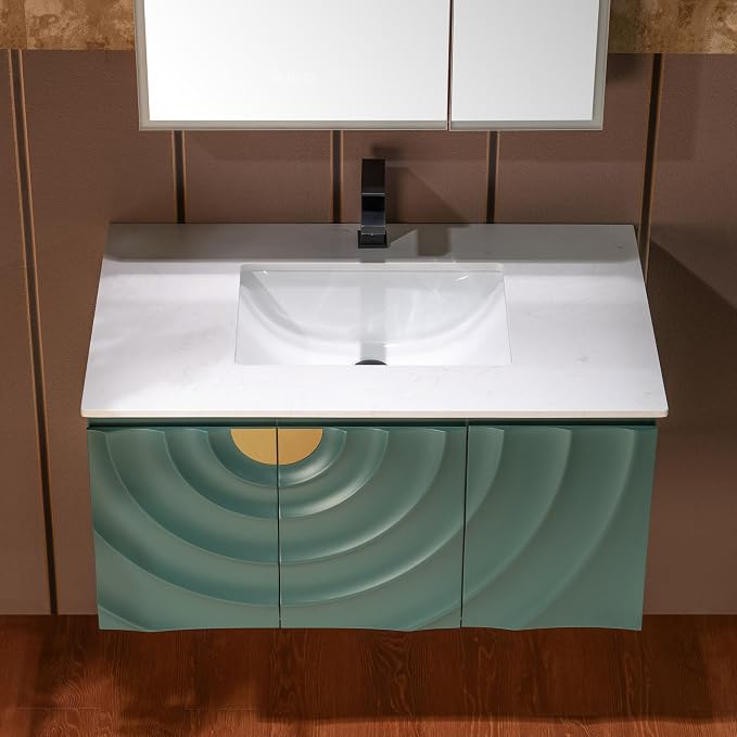 Woodbridge 36"x22" Wall Mounted Vanity - Image 4