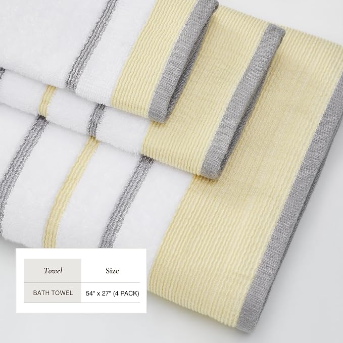Great Bay Home Decorative Bath Towel Set - Image 5