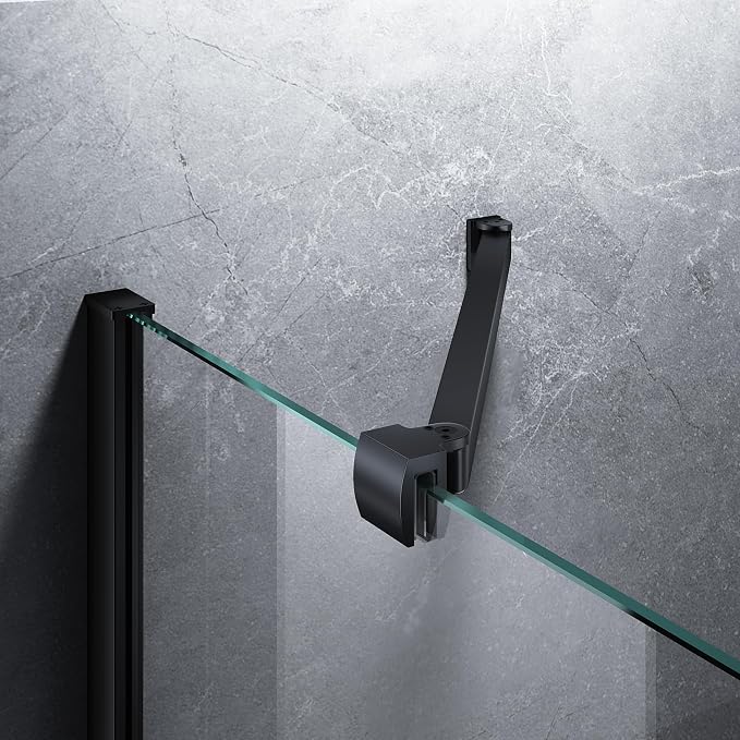 Frameless Shower Door Support Bar, Stainless Steel Wall-to-Glass Support Arm to by Unknown