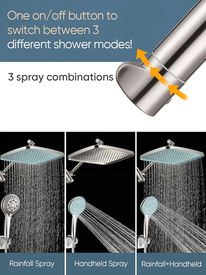 Cobbe 12'' High Pressure Rain Shower Head - Image 2
