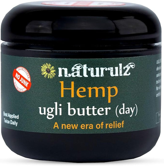 Ugli Butter Daytime Hemp 4oz – Targeted Muscle & Joint Therapy by Naturulz