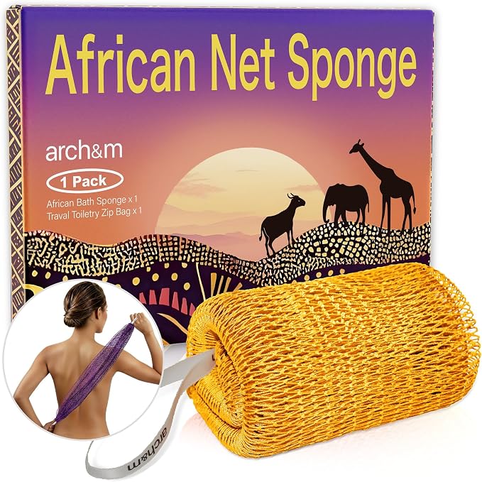 African Net Loofah Sponge Authentic by ARCHM