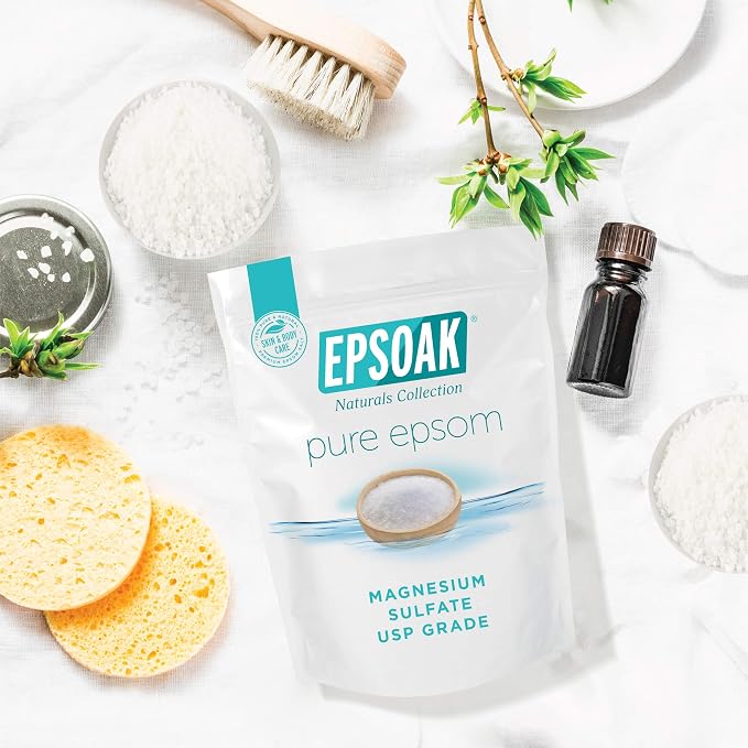 Epsoak Epsom Salt 4 lbs. USP Magnesium Sulfate - Image 8