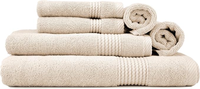 EastNBlue Lara Premium Towel Set 6 Piece - Image 3
