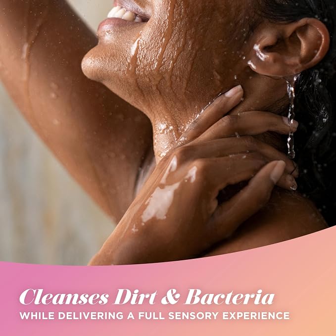 Caress Body Wash for Women, Daily Silk White Peach & Orange Blossom, Shower Gel - Image 7