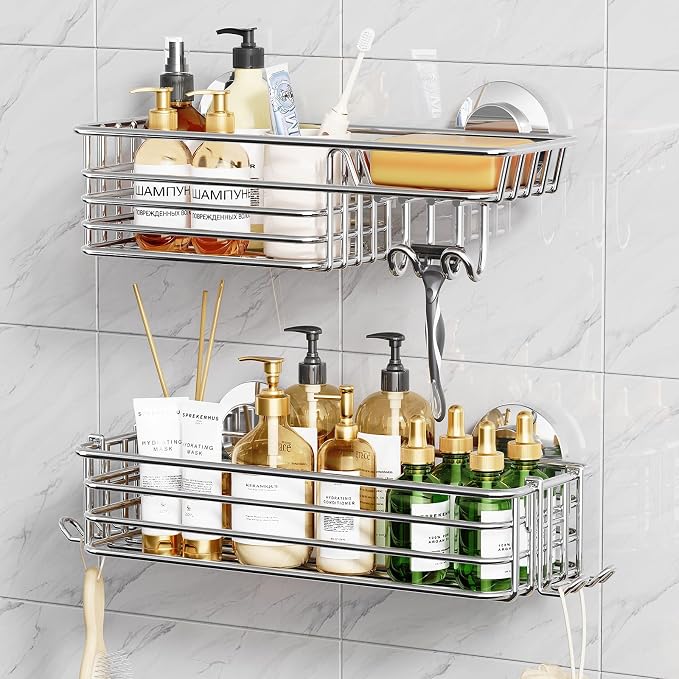 TAILI Shower Caddy Suction Cup 2 Pack by TAILI
