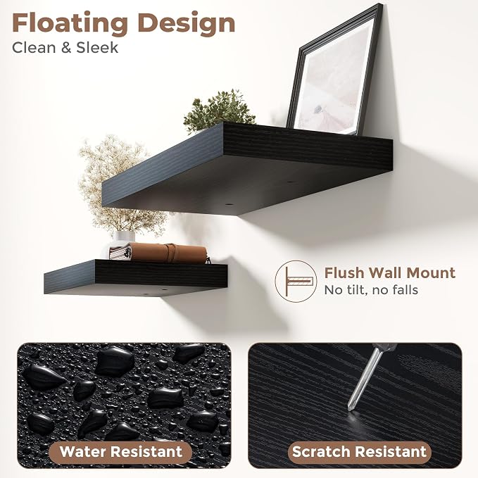 12 Inch Square Floating Shelves - Image 4