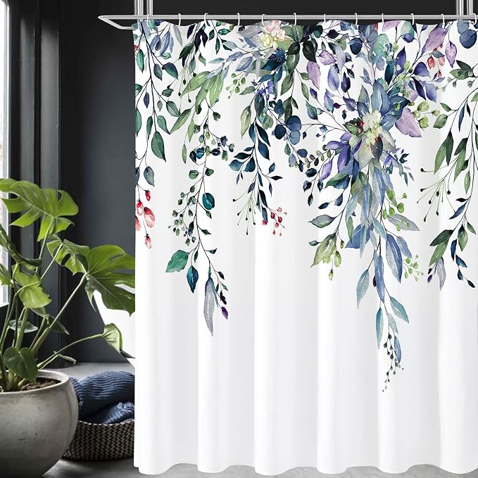 Gibelle Spring Floral Shower Curtain by Gibelle