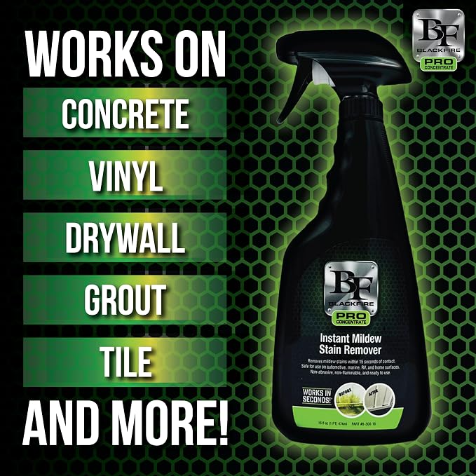BLACKFIRE Pro Concentrate Instant Mildew Stain Remover Spray | Professional - Image 2
