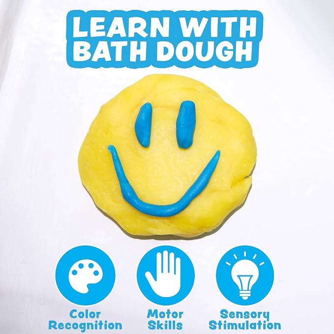 Tub Works® Bath Dough™ Moldable Kids Soap Bath Toy, Variety 6 Pack | Shape - Image 8