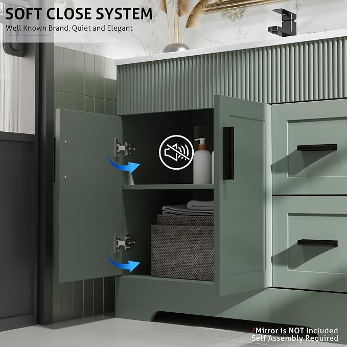 eclife 36" Bathroom Vanities Sink Combo - Image 6
