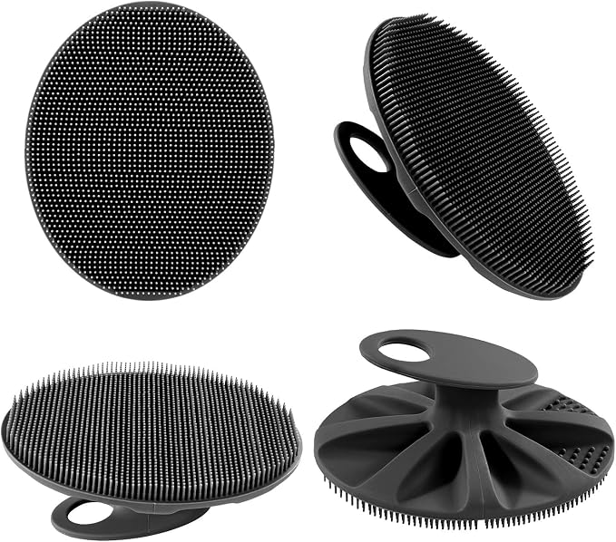 INNERNEED Soft Silicone Body Scrubber Exfoliating Glove Shower Cleansing Brush - Image 7