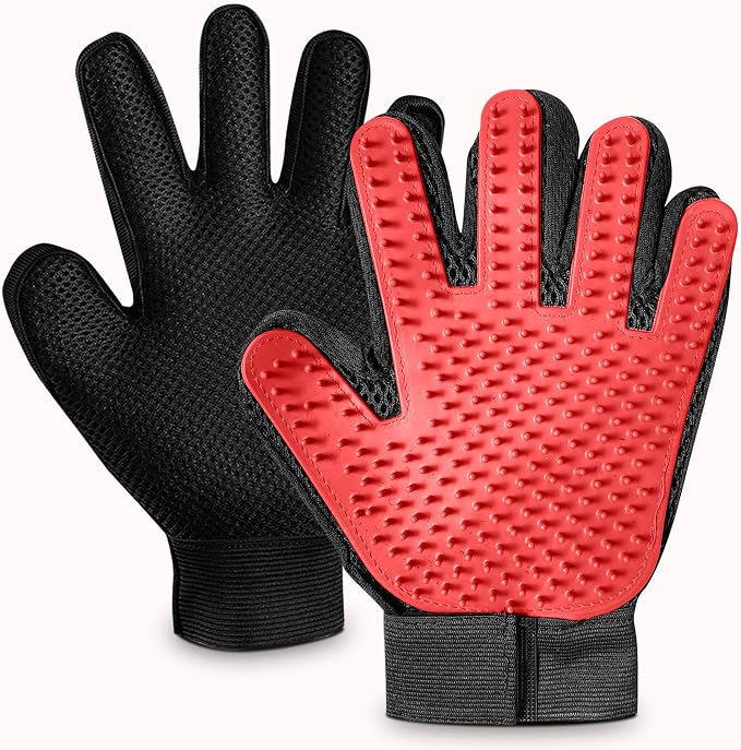 Upgrade Pet Grooming Gloves, Grooming Gloves - Image 8