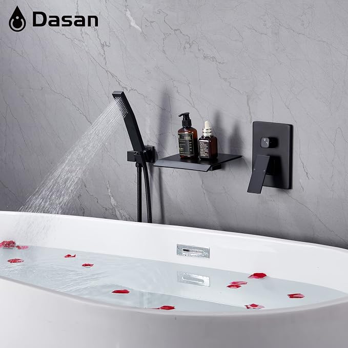 Upgraded Wall Mount Tub Filler Faucet - Image 6