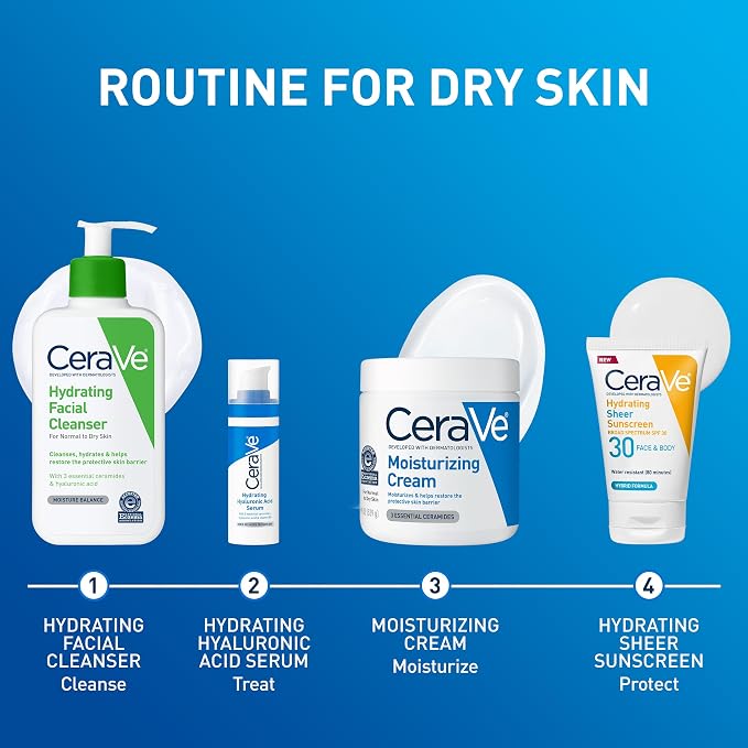 CeraVe Moisturizing Cream, Body and Face Moisturizer - Image 9