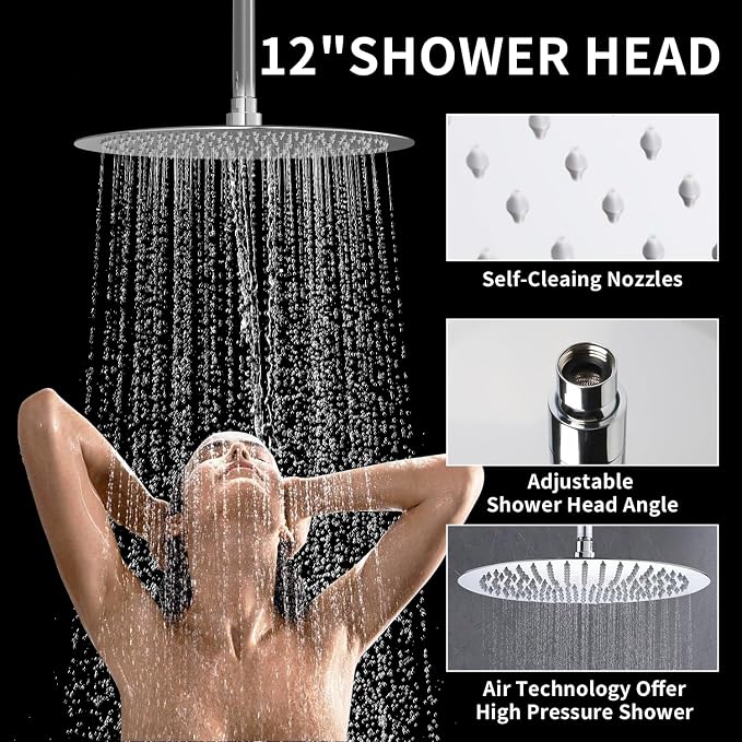 Chrome Shower Slide Bar System - Image 2
