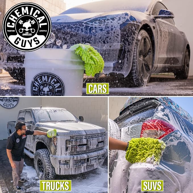 Chemical Guys Premium Microfiber Towel and Scratch-Free Microfiber Wash Mitt - Image 7