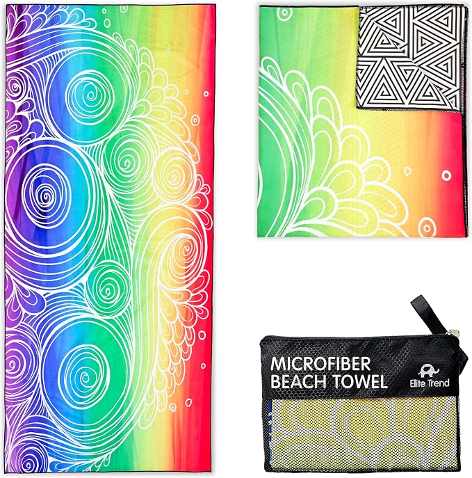 Elite Trend Microfiber Beach Towel by EliteTrend%C2%AE