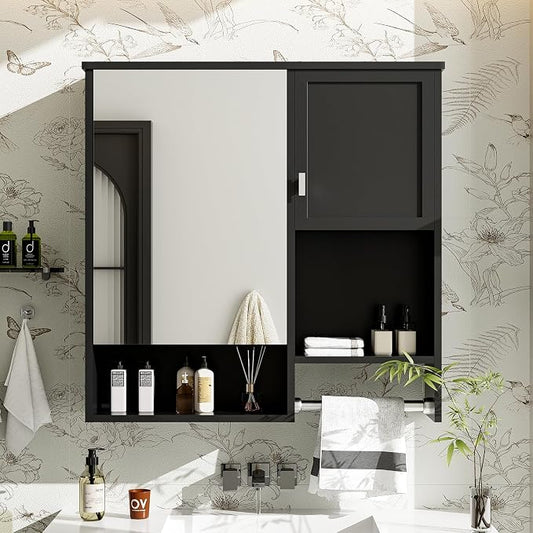 29'' x 28'' Modern Wall Mounted Bathroom Medicine Cabinet, Bathroom Wall by THINK30