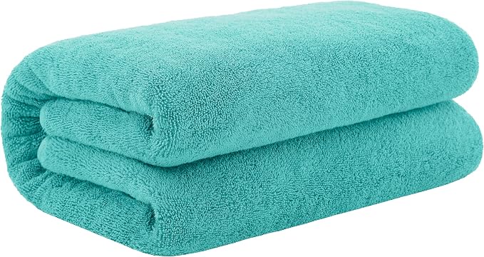 Cotton Paradise 100% Cotton 40x80 Oversized Bath Sheet, Extra Large Turkish - Image 3