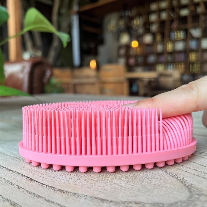 Premium Sensory Brush for Kids or Autism, Soft Silicone Body Scrubber, 2 in 1 by PENEPICO-SIMPLELIFE