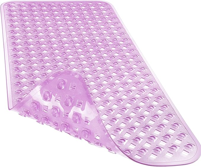 Yimobra Non Slip Bath Mat, Super Strong Suction Cups, 34.5"x15.5"Long Tub Mat by Yimobra