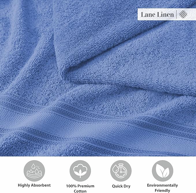 LANE LINEN Luxury Bath Towels Set - Image 5