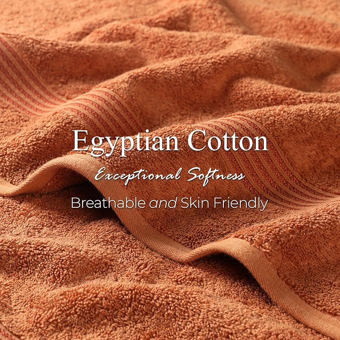Superior Egyptian Cotton Bath Towel Set, Towels - Image 5