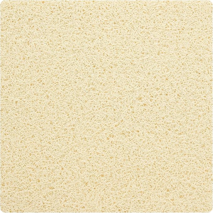 Enkosi Loofah Shower Mat Non Slip – Square Anti Slip Bath Mat by ENKOSI